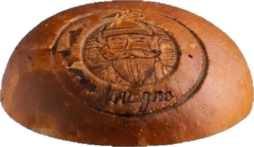 Pane superiore col marchio Mo Magno impresso a fuoco